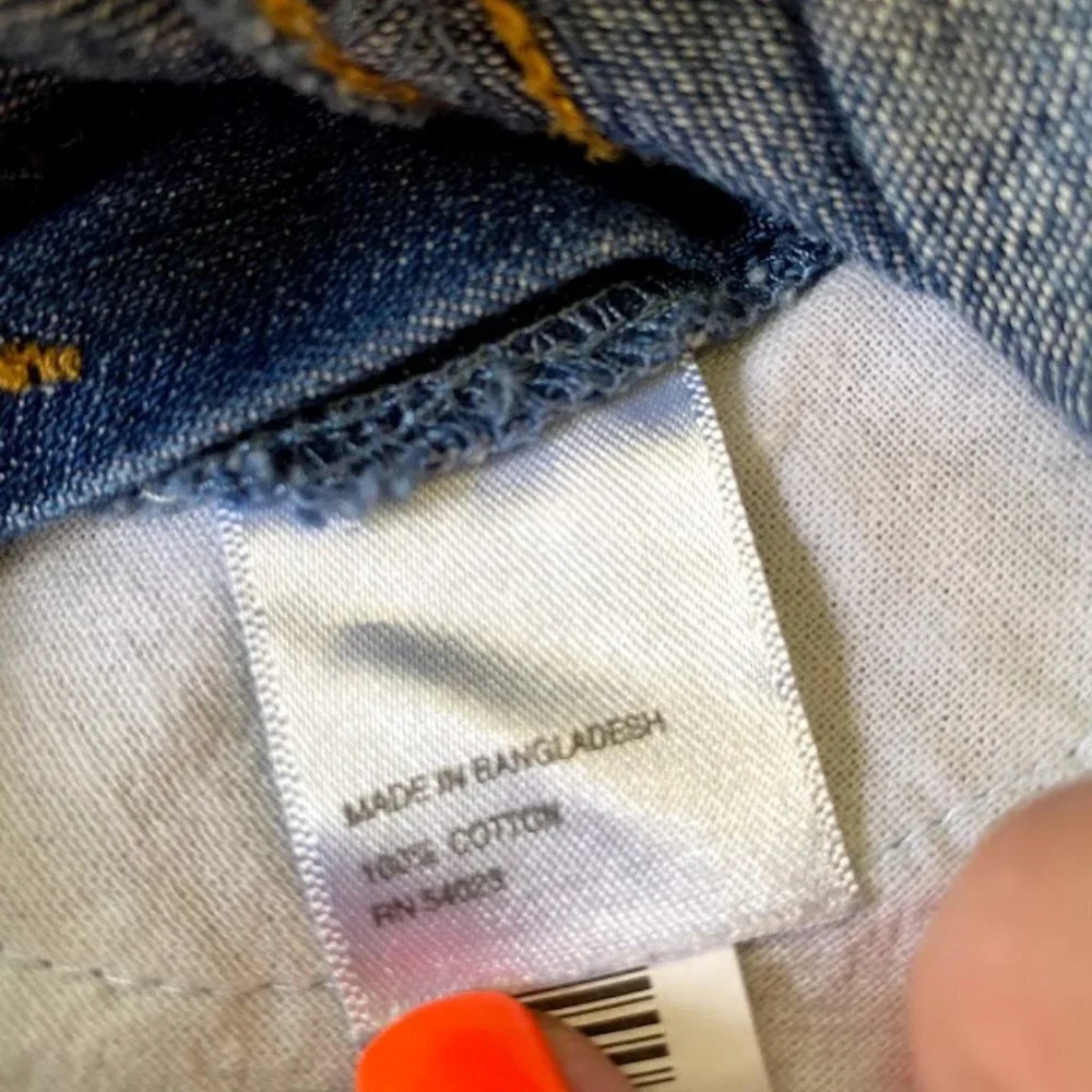 Old Navy Little Boy's Blue Denim Cotton Overalls